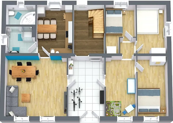 아파트 Pasewalk, 110 Qm Mit Geschirrspueler *